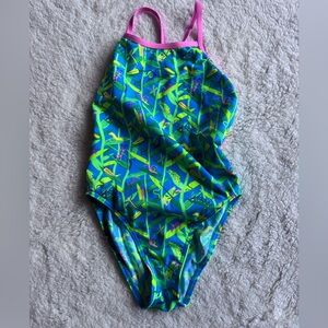 Like new Funkita Girls’ Crawley Critters single strap Size 12 (28) Swimsuit